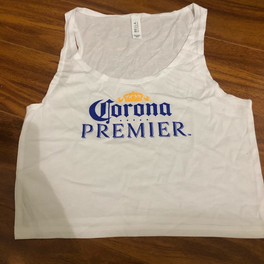 Corona Premier Crop Tank Top Beer Shirt